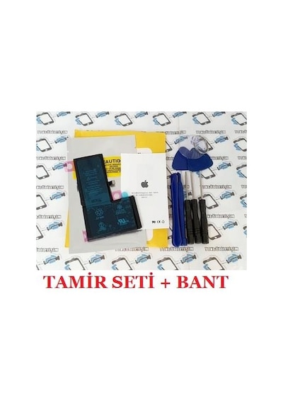 Apple Uyumlu iPhone X   Batarya Pil ( Tamir Seti )