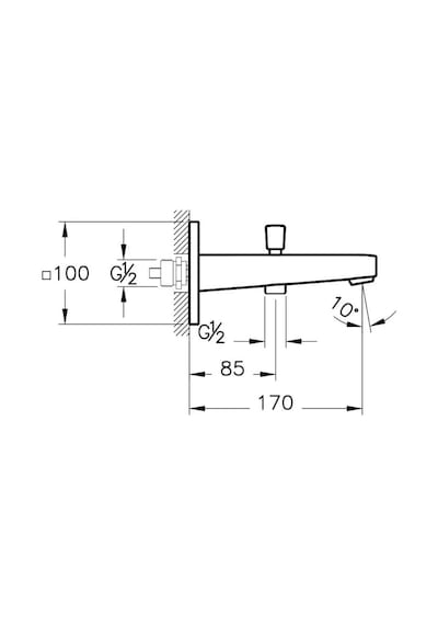 Artema Root Square Ankastre Duş Seti Krom A49280