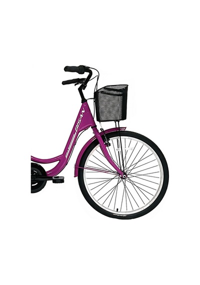 Bisan Sorrento Şehir Bisikleti 36 Cm V 24 Jant 3 Vites Mor Beyaz Mor - Beyaz