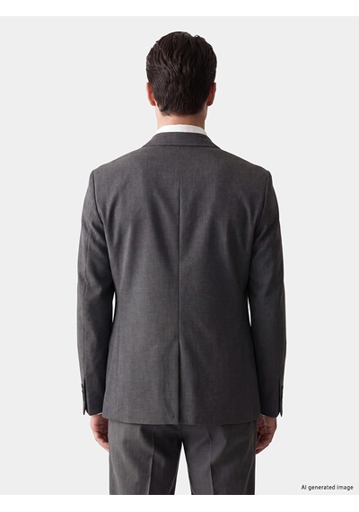 Lcw Busıness Antrasit Slim Fit Erkek Blazer Ceket