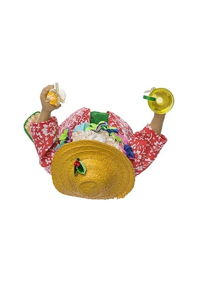 Kurt Adler Fabriche&apos Beach Noel Baba, 25 Cm, 2 Parça Set
