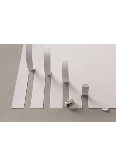 Temel Perforasyon Bıçağı, 2.5 Mm Diş / 0.5 Mm Aralıklı Kesme Bıçağı, Kağıt, Karton Ve Daha Fazlasını Hassasiyetle Keser, Özel El Sanatları İçin, Maker Kesme Makinesi İle Uyumludur, Gümüş