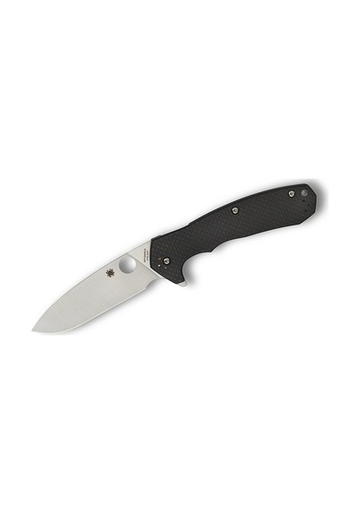 Spyderco Amalgam Carbon Fiber Cpm S30v Plainedge Kamp Çakı Siyah