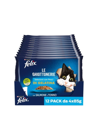 Somonlu Kedi Yaş Maması Avantajlı Paket 48 X 85 Gr