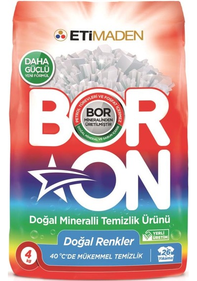 Boron Doğal Renkler 26 Yıkama 4 Kg