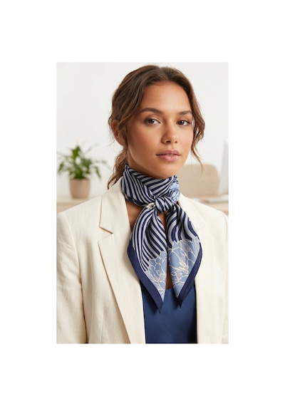 Sisley Flora Bandana/fular -2016-47 47 Lacivert