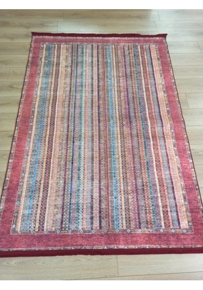Çam Halı Gloria Td406 Multi Şal Desen Dokuma Saçaklı Kilim