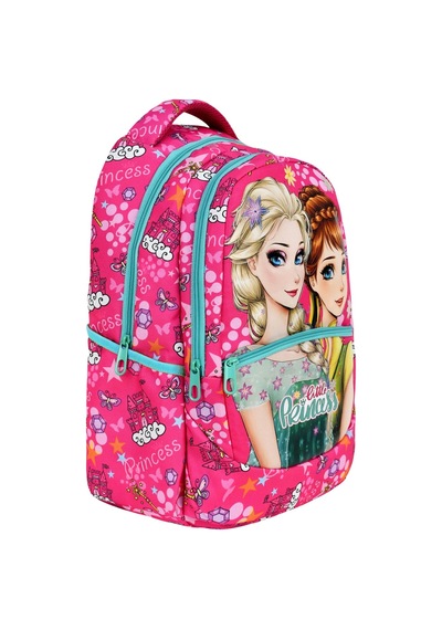 Little Princess Pembe İlkokul Sırt Çantası + Beslenme Çantası 2311 Çok Renkli