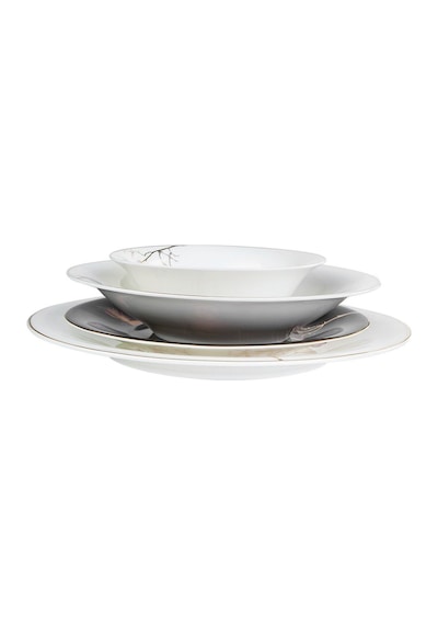 Karaca  Fine Pearl Grace 58 Parça 12 Kişilik İnci Yemek Takımı Black