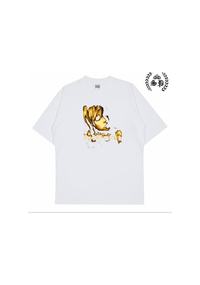 Startmore Slient Hill 3 Baskılı Vintage Y2k Tee Tshirt Dijital Baskılı Gaming&story Supertee Design Beyaz