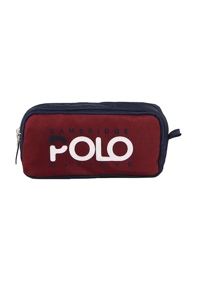 Cambridge Polo Club Preppy Çift Bölmeli Unisex Çocuk Kalemlik Çok Renkli