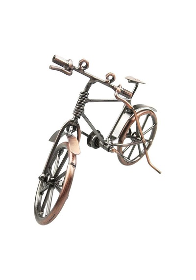 Cajuart Dekoratif Vintage Metal Bisiklet Ev Ofis Biblo Dekor Hediye 1 Adet
