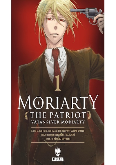 Moriarty The Patriot 1-2-3-4-5 Manga Seti 5 Kitap / Vatansever Moriarty / Anime-manga Sticker Ve Kartpostal