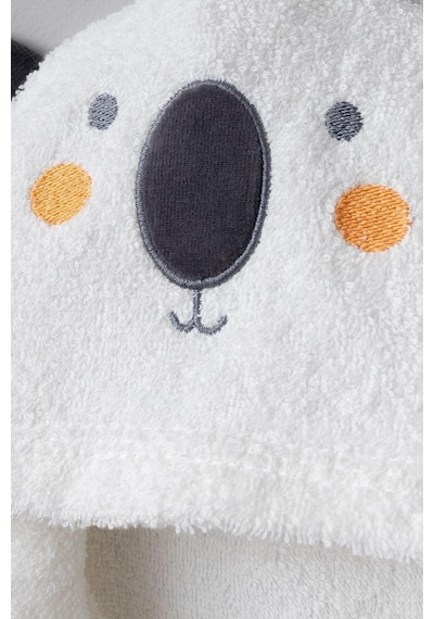 Bebitof %100 Pamuk Koala Desenli Bebek Bornoz Seti Bbtf.byz.30047 0 - 24 Ay