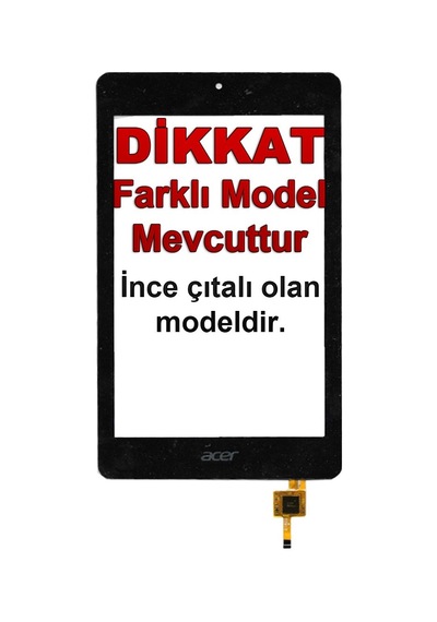 Acer Iconia B1-730hd Dokunmatik - İnce Çıta