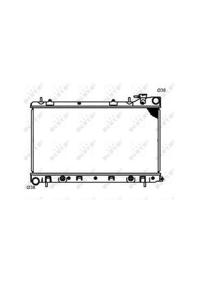 NRF 53597 Radyatör Forester 2,0 / 2,5 02-
