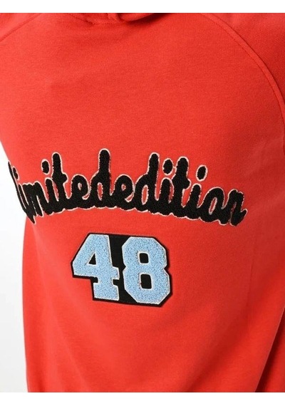 Marions Erkek Çocuk Limited 48 Yazılı Sweatshirt-13548 Kırmızı