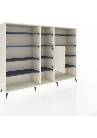 Hyperion Dolap 12 Raflı Tek Kapaklı 220x44x163 Aytaşı-aytaşı/ant Aytaşı-aytaşı/antrasit Hyperion Dolap 12 Raflı Tek Kapaklı 220x44x163 Aytaşı-aytaşı/ant Aytaşı-aytaşı/antrasit