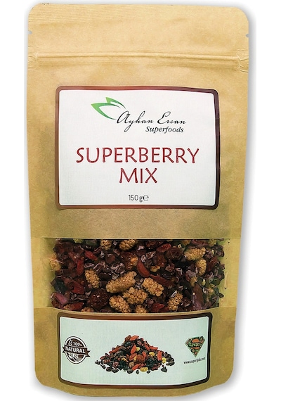 Ayhan Ercan Superberry Mix Meyve Kurusu Karışımı 150 G