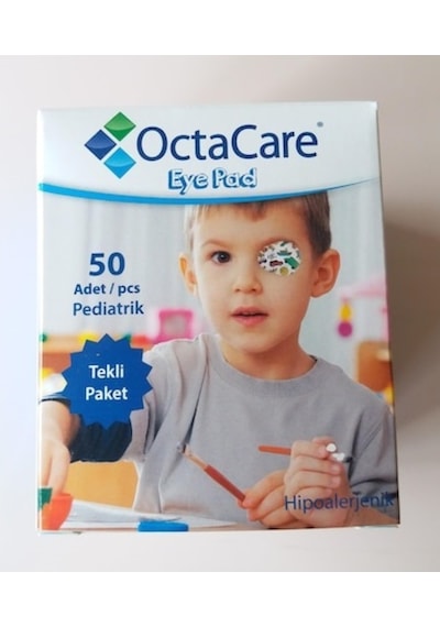 Octacare Erkek Çocuk Göz Kapama Bandı 50 Adet