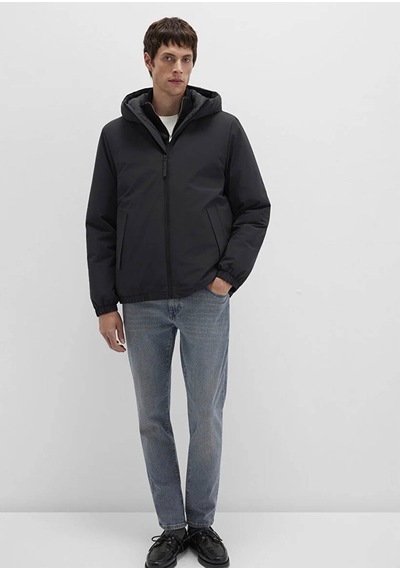 Mavi Loose Fit Siyah Erkek Ceket M0110617-71379 Siyah