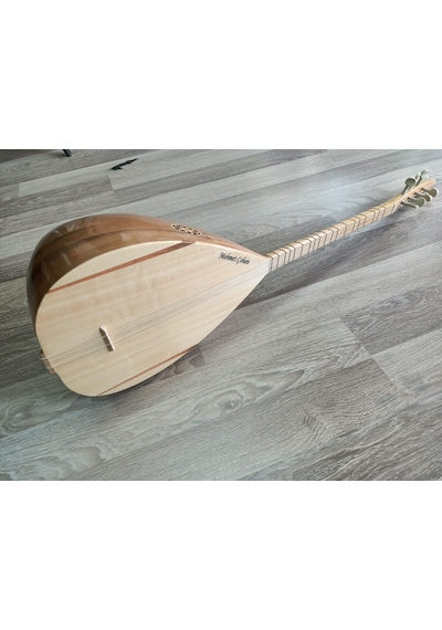 Saz Uzun Sap Tam Set Bağlama Saz İsme Özel Saz
