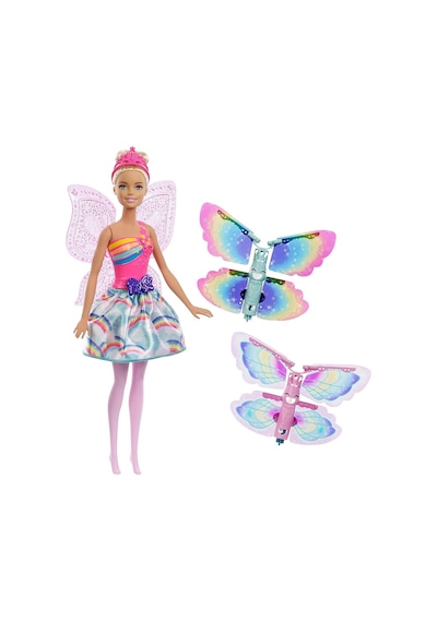 Barbie Bebek Dreamtopia Kanatlı Peri Barbie Uçan Kanatlar