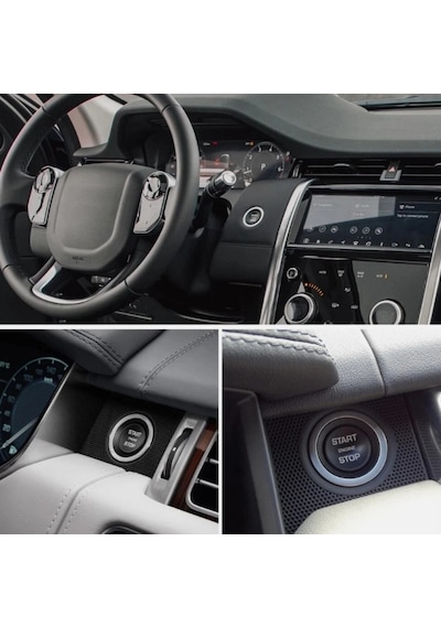Spj Start Stop Düğmesi Range Rover Sport Evoque Discovery Siyah