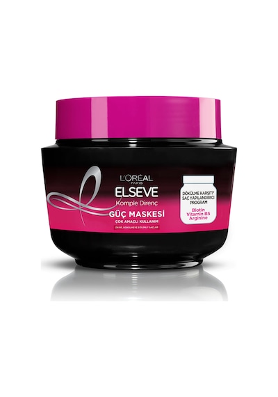 L'Oreal Paris Elseve Arginine Direnç X3 Dökülmelere Karşı Saç Maskesi 300 ML