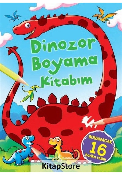 Dinozor Boyama  Kitabım