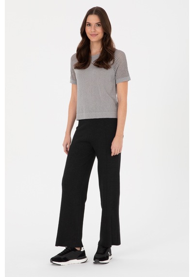 U.s. Polo Assn. Kadın Siyah Pantolon Triko 50309716-vr046 Sıyah