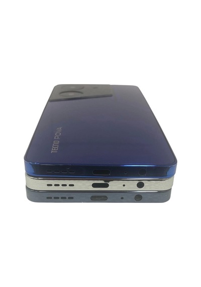 Tecno Pova 5 Lh7n Kasa Arka Kapak Pil Kapağı Siyah