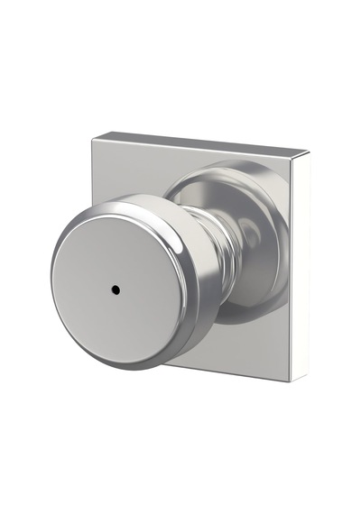 F40 Bwe 625 Col Bowery Topuz Collins Trim Yatak Ve Banyo Gizlilik Kapı Kilidi, Parlak Krom