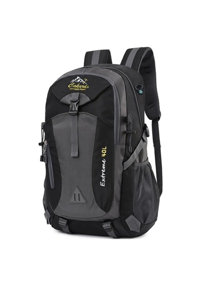 Cakard Kaliteli Astarlı Su Geçirmez Unisex Hafif Dağcı Kamp Gezi Seyahat Sırt Çantası 40 Lt. 32x52cm Siyah