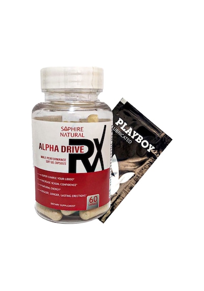 Playboy Jel + Alpha Drive Soft Erkeklere Özel Soft Jel Formunda 60lı