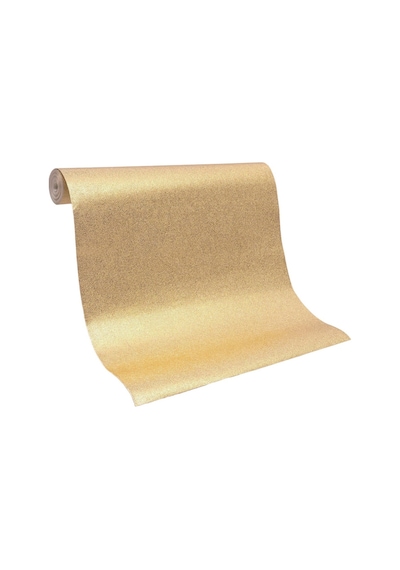 Duvar Kağıdı Parlak Altın Fon Dash Design Gold Collar - Vinil