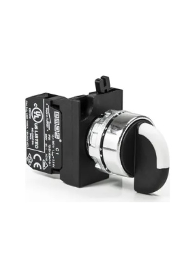 Emas Cm101s20 Cm Serisi Metal 2no 0-ı 60 Seçici Kalıcı 22 Mm Buton