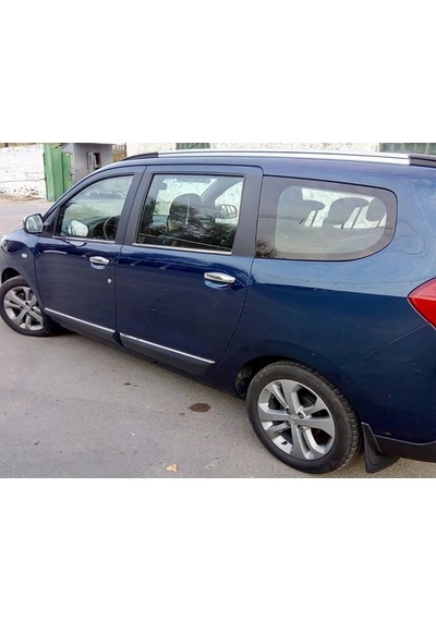 Dacia Lodgy 2012 Üzeri Krom Cam Çıtası 4 Parça P.çelik
