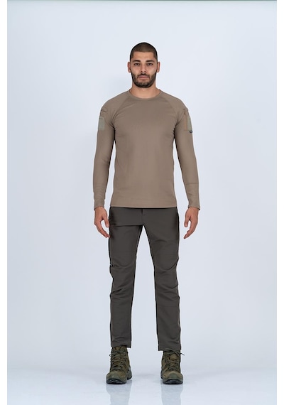 Combat Tactical T-shırt Tactıcal U.kol Pike - 801-1193-Bej
