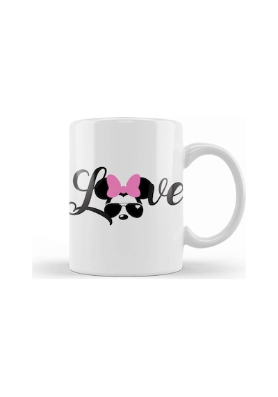 Girly Kız Çocuğuna Mickey Hediye Kupa Bardak Porselen Karışık