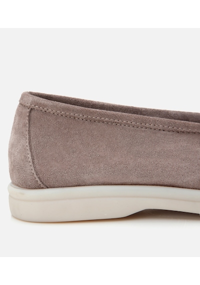 Hotiç Kadın Süet Deri Vizon Klasik Loafer 01ayh308760a450 Vizon-taupe Vizon