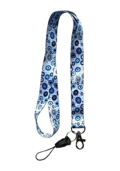 Nazar Boncuğu Boyun İpi Telefon Askısı Lanyard