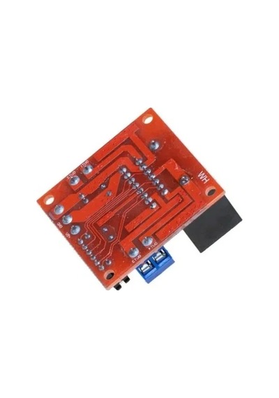 L298n Çift Motor Sürücü Kartı - Voltaj Regulatörlü