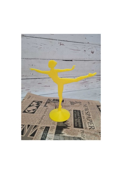 Balerin Takı Standı Sarı