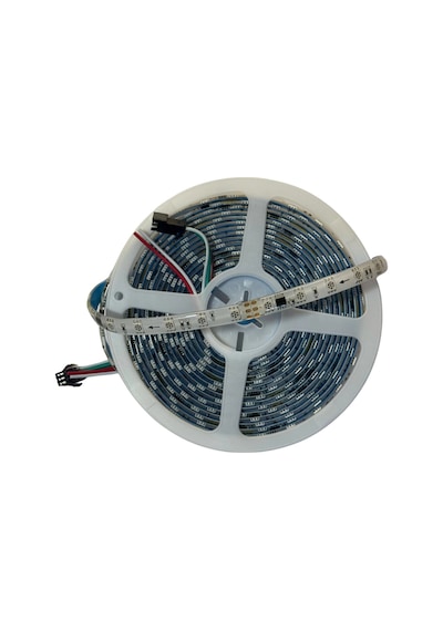 24 Volt Argb Pixel Magic Kayar 60 Led 5050 Smd Ip 65 Dış Mekan 5 Metre