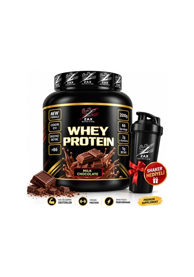 Whey Protein 2000 Gr Shaker  Çikolata