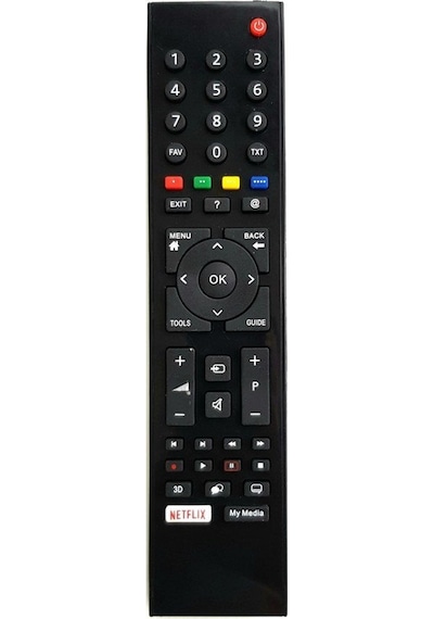 Arçelik  Beko Altus Uyumlu Grundig Netflix Tuşlu Smart Tuş LED TV Kumanda
