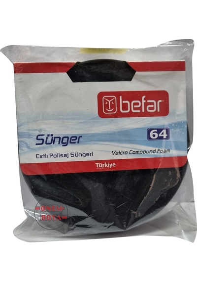 Befar Wax Pedi El Tipi 115 25 Mm Konik Kesim Siyah
