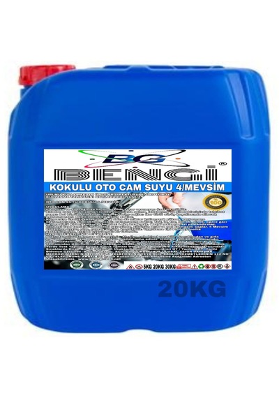 Oto Cam Suyu 4 Mevsimlik 20 Kg Kokulu