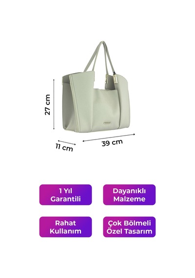Kriste Bell Kadın Çanta Bej 7151 Bej